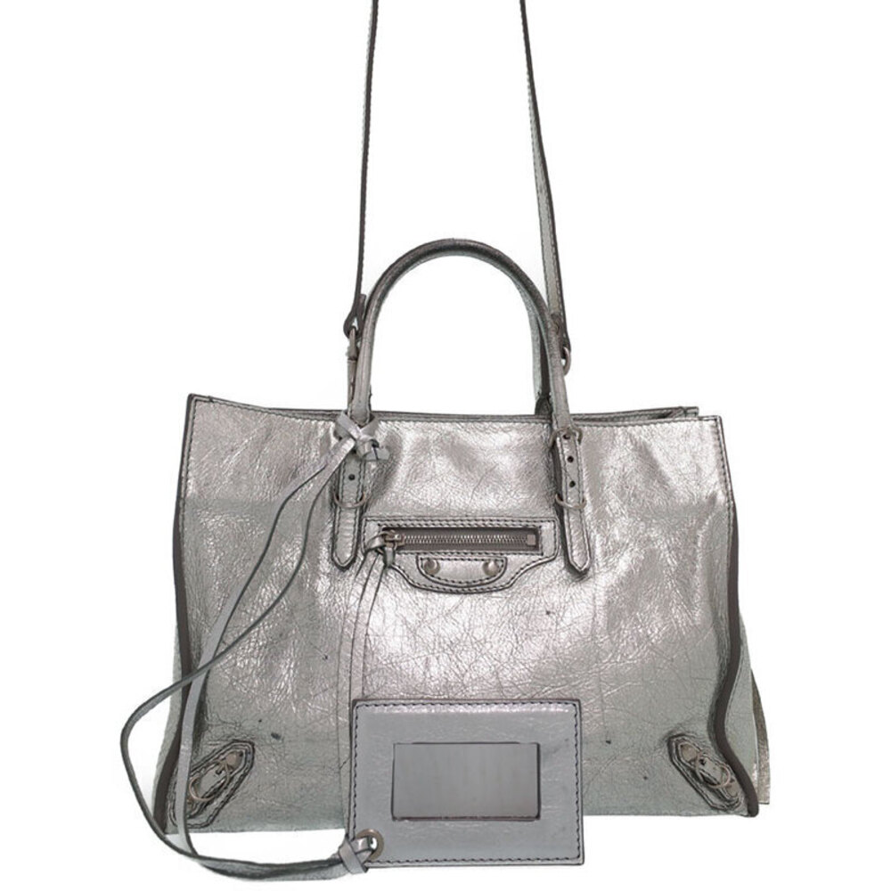 BALENCIAGA Paper Zip Around Bag